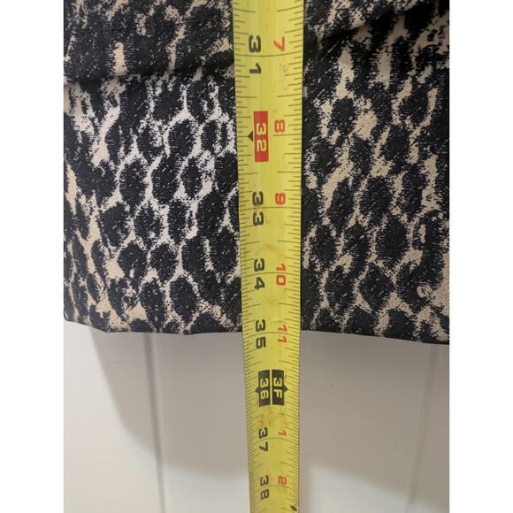 Dressbarn Y2K Snakeprint Sleeveless Sheath Dress Cocktail Party Work Size 4 - Picture 8 of 10